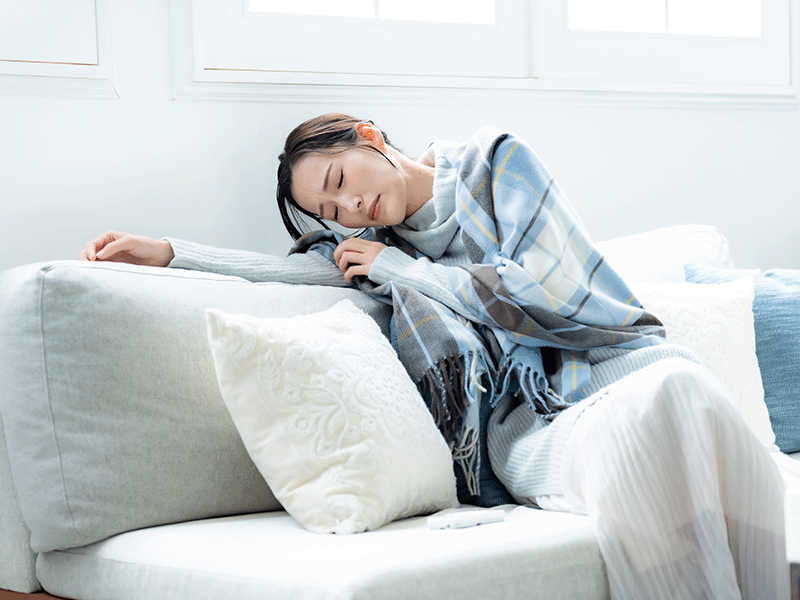 肩こりや倦怠感